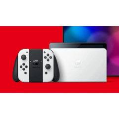 Nintendo Switch OLED Siyah Beyaz Oyun Konsolu 64 GB