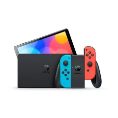 Nintendo Switch OLED Kırmızı Mavi Oyun Konsolu 64 GB