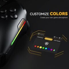 Manba One Kablosuz Gamepad (Siyah – 2. Nesil) | Ekranlı Bluetooth Oyun Kumandası