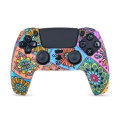 PS5 Uyumlu Silikon Kılıf - Etnik