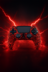 PS5 Uyumlu Silikon Kılıf - Kiremit