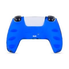 PS5 Dualsense Uyumlu Silikon Kol Kılıfı -  Blue Phantom