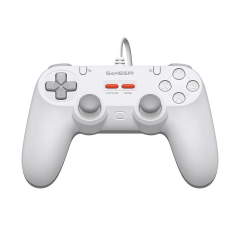 GameSir Tegenaria Lite Kablolu Oyun Kolu - Switch, Android, iOS, PC, Steam Uyumlu (Serene White)