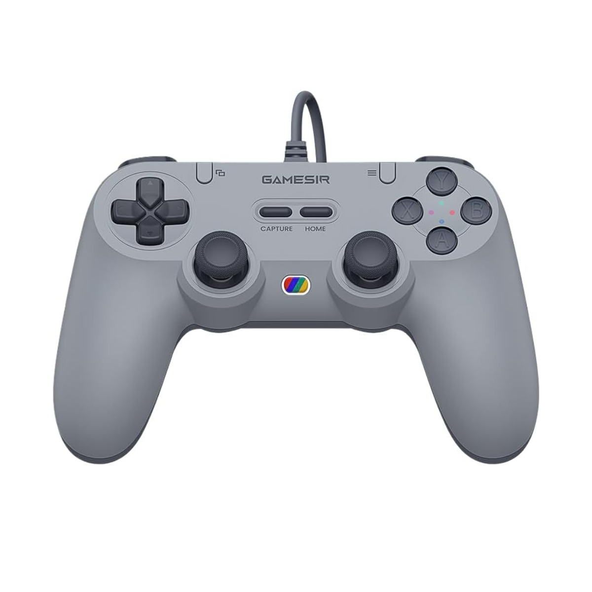 GameSir Tegenaria Lite Kablolu Oyun Kolu - Switch, Android, iOS, PC, Steam Uyumlu (Retro Gri)