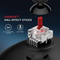 GameSir G7 HE Kablosuz/Kablolu Hall-Effect Oyun Kolu | Xbox Series X|S, Xbox One & Windows PC Uyumlu - Siyah
