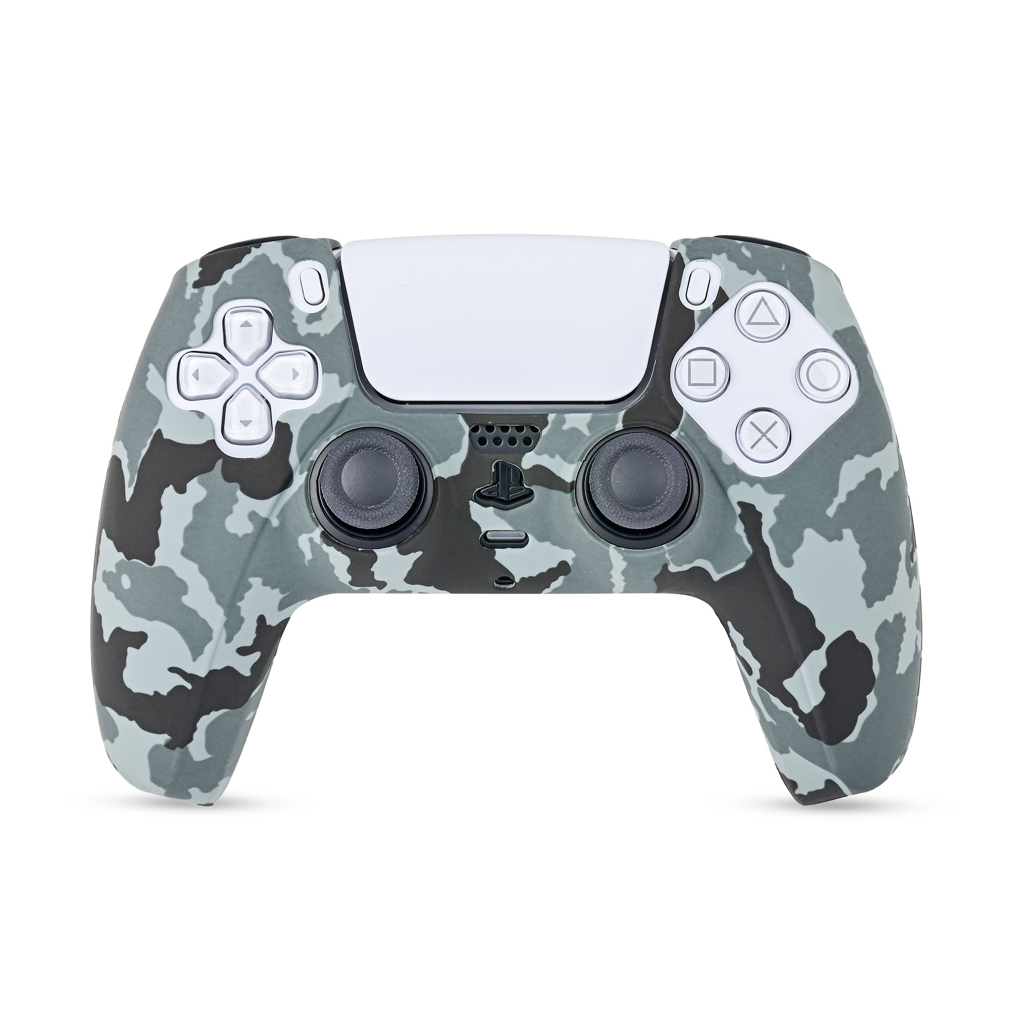 PS5 Dualsense Uyumlu Silikon Kol Kılıfı -  Ice Camo