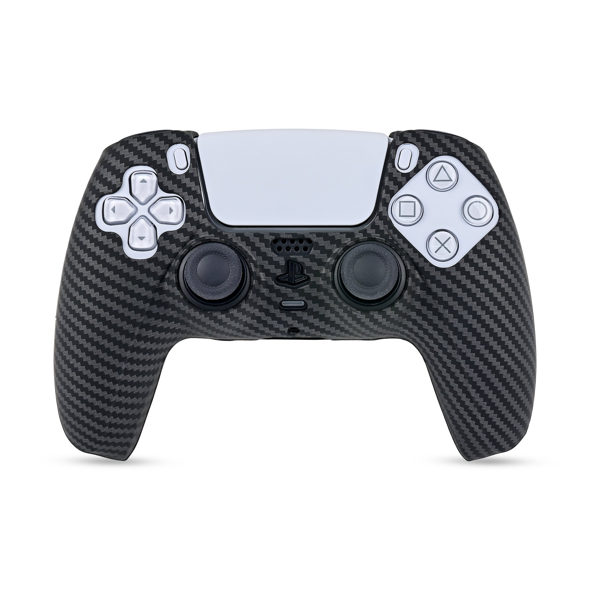 PS5 Dualsense Uyumlu Silikon Kol Kılıfı -  Black Titan