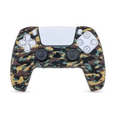PS5 Dualsense Uyumlu Silikon Kol Kılıfı -  Battlefield Camo