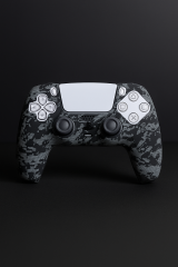 PS5 Dualsense Uyumlu Silikon Kol Kılıfı -  Cyber Camo
