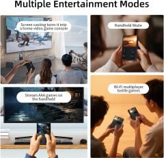 ANBERNIC RG35XX Pro – Retro El Konsolu - Siyah