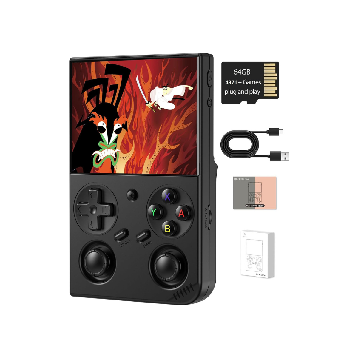 ANBERNIC RG35XX Pro – Retro El Konsolu - Siyah