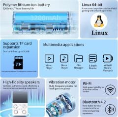 ANBERNIC RG35XX Pro – Retro El Konsolu - Beyaz